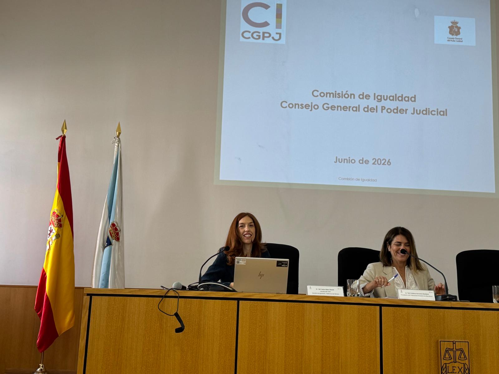 Presentación de la Comisión de Igualdad a la Carrera Judicial